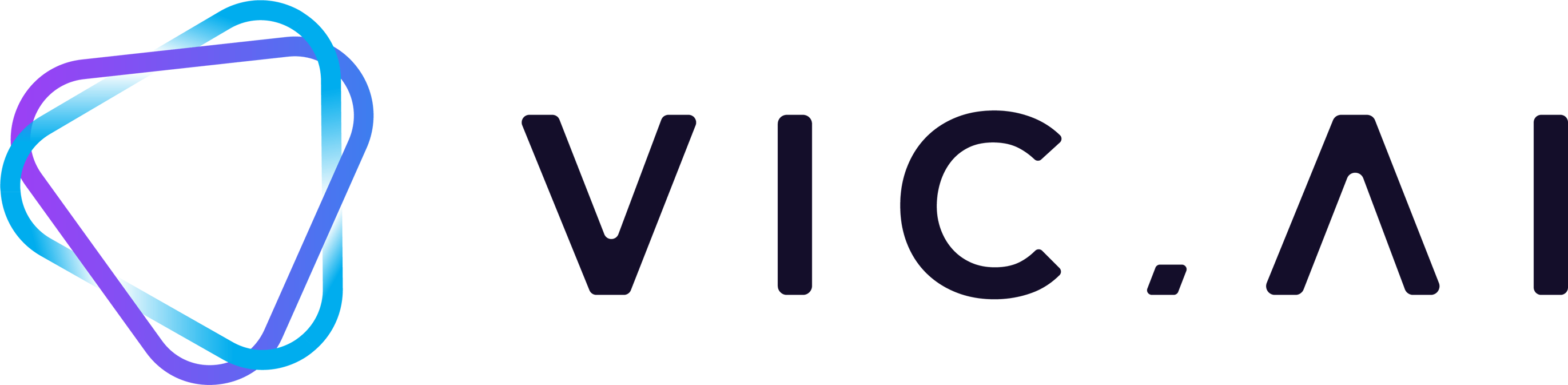 Vic.ai - Logotype (Color Dark Text)